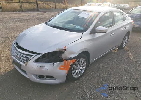 2015 Nissan Sentra Sv from USA, damaged, VIN 3N1AB7AP9FY256013
